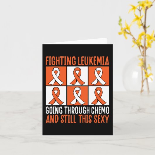 化学療法を経て現在まで続く白血病との闘い カード (黄色い花)