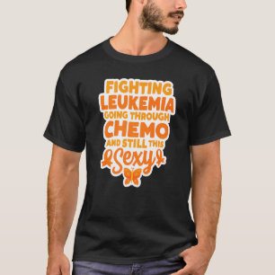化学療法を経て現在まで続く白血病との闘い Tシャツ