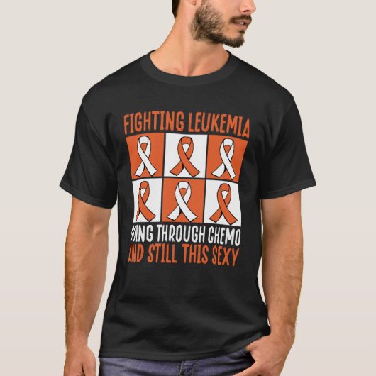 化学療法を経て現在まで続く白血病との闘い Tシャツ (正面)