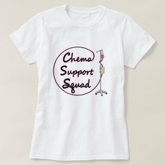 化学療法サポートチーム Tシャツ (デザイン正面)