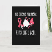 化学癌の生存者の放射線終了の最終日 カード (正面)