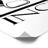 化学的に傾斜した ポスター (角)