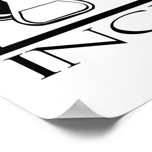 化学的に傾斜した ポスター (角)