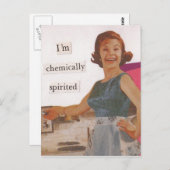 化学的に霊的なんだ ポストカード (正面/裏面)