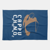 化学的カプチーノ キッチンタオル (横)