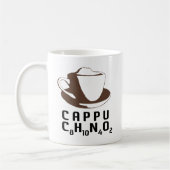 化学的カプチーノ コーヒーマグカップ (左)