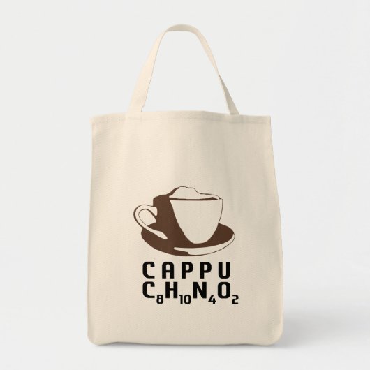 化学的カプチーノ トートバッグ (正面)