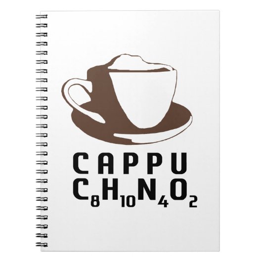 化学的カプチーノ ノートブック (正面)