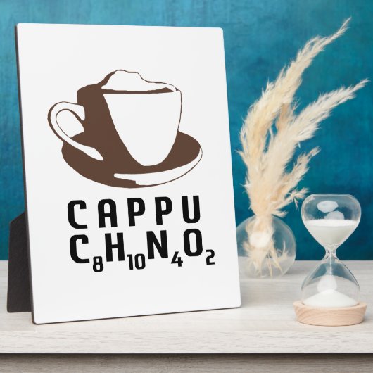 化学的カプチーノ フォトプラーク (側面)
