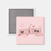 化学磁石 | 妻マグネット マグネット (正面/裏面)