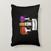 化学科おもしろい学実験ジョーク アクセントクッション (正面(垂直))