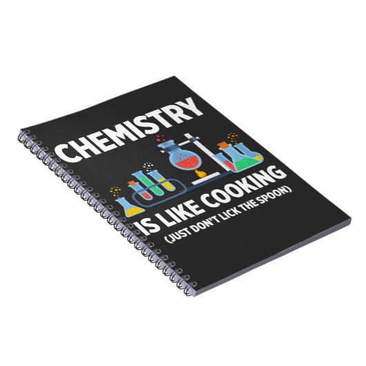 化学科学のような料理はスプーンをクリックしない ノートブック (右側)