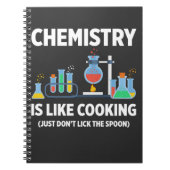 化学科学のような料理はスプーンをクリックしない ノートブック (正面)