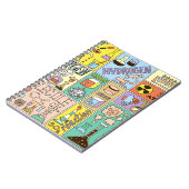 化学科学のバナーが設定された。カラー手書きvi ノートブック (左側)