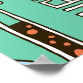 化学科学のバナーが設定された。カラー手書きvi ポスター (角)