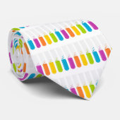 化学科学の試験管 ネクタイ (ロール)