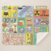 化学科学ヴィンテージイラストレーションセット シェルパブランケット (正面(横))