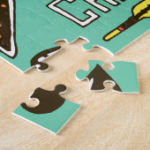 化学科学ヴィンテージイラストレーションセット ジグソーパズル (側面)