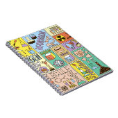 化学科学ヴィンテージイラストレーションセット ノートブック (右側)