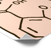 化学科学ヴィンテージイラストレーションセット ポスター (角)