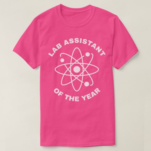 化学科学化学薬学研究所アシスタント Tシャツ (デザイン正面)