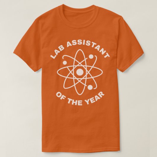 化学科学化学薬学研究所アシスタント Tシャツ (デザイン正面)