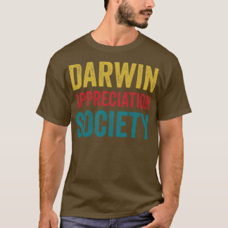 化学科学生物学ダーウィン鑑賞研究 Tシャツ