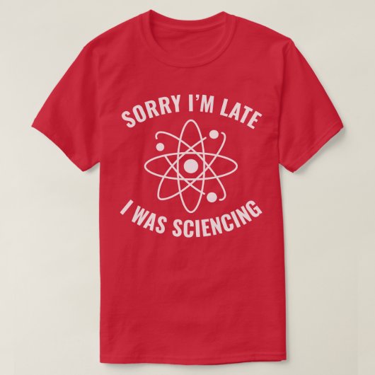 化学科学科学おもしろい研究所 Tシャツ (デザイン正面)