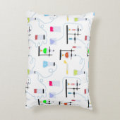 化学科学試験管研究室の科目 アクセントクッション (裏面(縦))