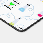 化学科学試験管研究室の科目 デスクマット (コーナー)