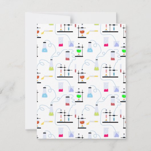 化学科学試験管研究室の科目 ノートカード (裏面)