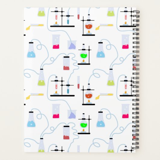 化学科学試験管研究室の科目 プランナー手帳 (裏面)