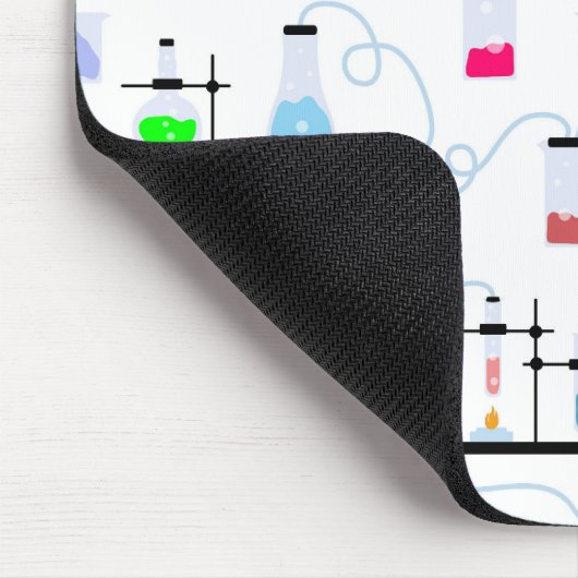 化学科学試験管研究室の科目 マウスパッド (コーナー)