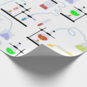 化学科学試験管研究室の科目 ラッピングペーパー (角)