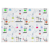 化学科学試験管研究室の科目 ラージペーパーバッグ (裏面)