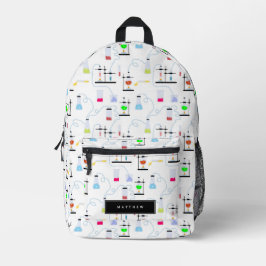 化学科学試験管研究室 プリントバックパック