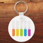 化学科学試験管 キーホルダー (正面)