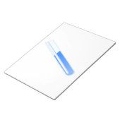 化学科学試験管 ノートパッド (アングル)