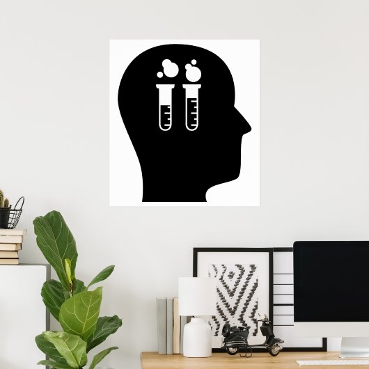 化学考えに関する ポスター (ホームオフィス)