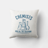 化学者には全ての解決策がある クッション (裏面)