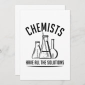 化学者には全ての解決策がある サンキューカード (正面/裏面)