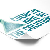 化学者には全ての解決策がある フォトプリント            (角)