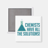 化学者には全ての解決策がある マグネット (正面/裏面)