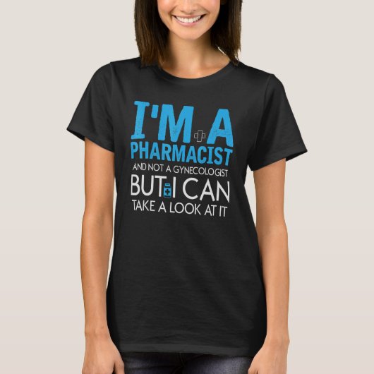 化学者のジョーク薬学薬局薬局 Tシャツ (正面)
