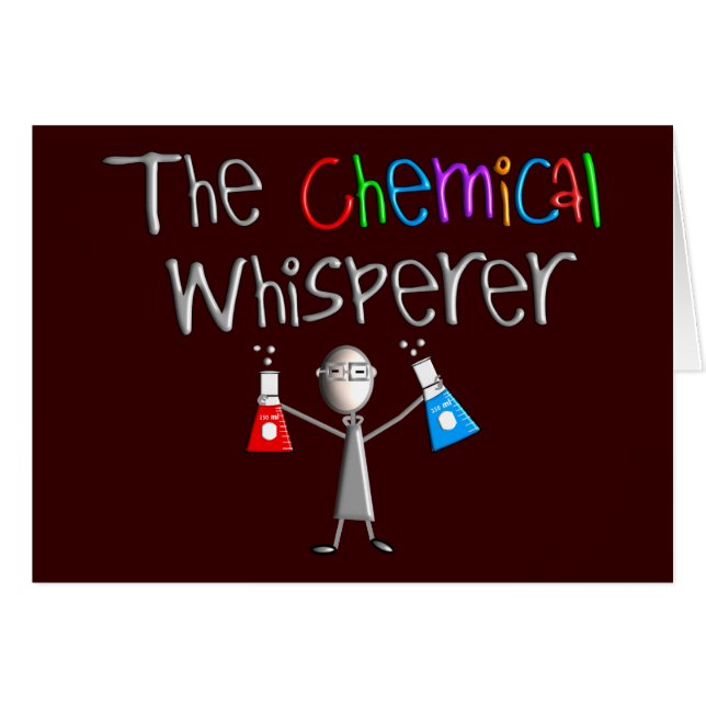 化学者のユーモアのTシャツ及びギフト (正面横)