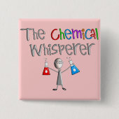 化学者のユーモアのTシャツ及びギフト 缶バッジ (正面)