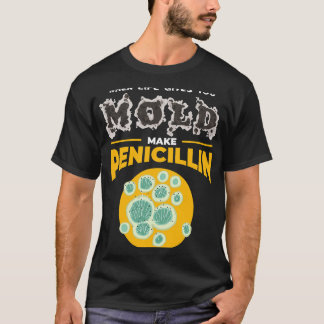 化学者の仕事ペニシリンI微生物化学者 Tシャツ