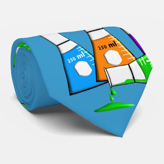 化学者の男性へ絆 ネクタイ (ロール)