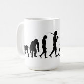 化学者の薬剤師化学進化の仕事 コーヒーマグカップ (正面左)