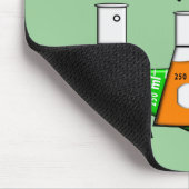 化学者の"私はおもしろいなギフト物の"一緒に混合することを得ます マウスパッド (コーナー)